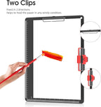 Clipboards with Pen Holder A3 Size 11 x 17 Inch Aluminum Protection Edge Clip Board for Classrooms, Offices, School, Doctor, Coaches [Upgraded Clip] (1 Pack)