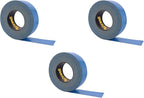 Brixwell 3 Rolls - Blue Double Coated Carpet Tape 2 Inch x 36 Yard Made in the USA