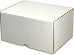 11x6x6 inches Small Shipping Boxes Set of 20 - White Mailer Corrugated Cardboard Boxes for Shipping Packaging Mailing Products