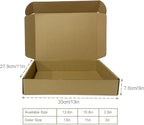Shipping Boxes 13x11x3 Inches, 20 Pack Corrugated Cardboard Mailing Boxes for Small Business, Kraft Literature Mailer Medium Brown Box Packaging Supplies