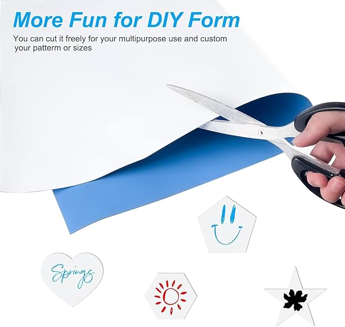 Magnetic Whiteboard Contact Paper, 30" x 40" Stick on Magnetic Dry Erase White Board Sticker on Wall, Easy to Write for Drawing, School, Office, Kitchen Fridge