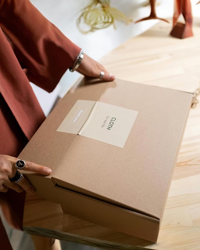 Shipping-Boxes-13x10x2 Inches: 25 Pack-Cardboard-Boxes-for-Packaging, Brown-Shipping-Boxes-for-Packing-Small-Business, Corrugated Box Mailers for Book Shoes Gift Mailing