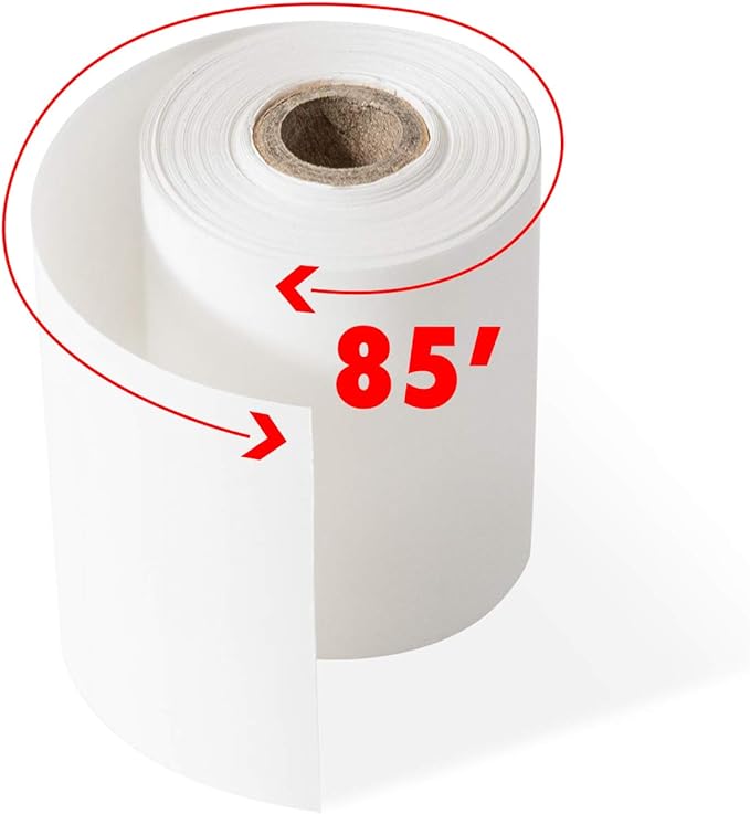 Thermal Receipt POS Paper Rolls (2-1/4" x 85' Thermal)