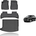 KELCSEECS® Floor Mats & Cargo Liner for 2020-2026 Buick Encore GX FWD,All Weather Protection TPE Floor Liners Front& Rear Row Full Set Accessories Black