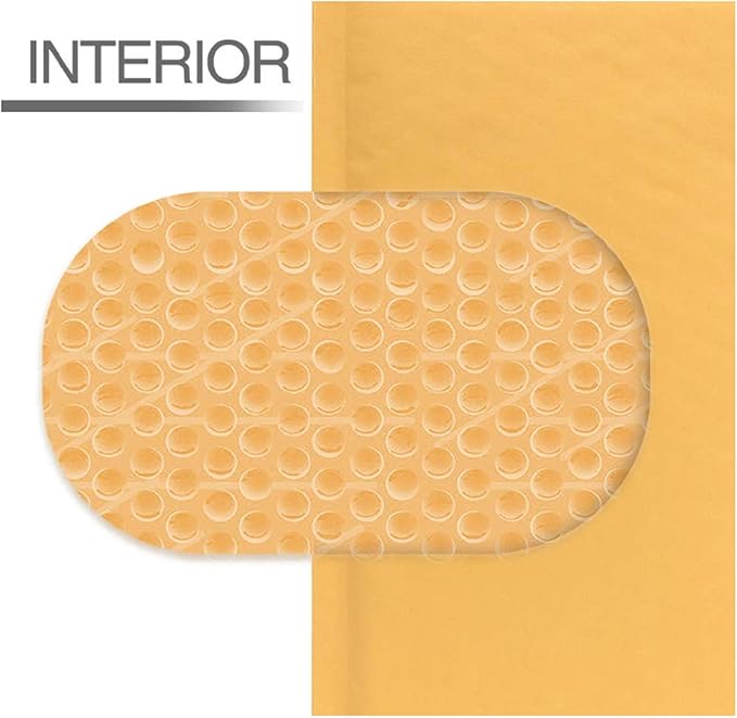 Secure Seal #7 14.25x20 Kraft Bubble Mailers Padded Shipping Envelopes (Pack of 200)