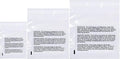 Poly Bags with Suffocation Warning 16x22, 20x24, 24x28 - X-Large Combo Pack of 150 (50 each size) - Clear Poly Bags by Retail Supply Co - Resealable