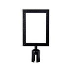 VIP Crowd Control Retractable Belt Stanchion Queue Safety Barrier Set, 36" Ht, 78" Belt + Wall Bracket (6 YEL Posts Red Belt + SFrame + WBracket)