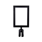 VIP Crowd Control Retractable Belt Stanchion Queue Safety Barrier Set, 36" Ht, 78" Belt + Wall Bracket (6 YEL Posts Blue Belt + SFrame + WBracket)