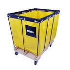 Basket Trucks,Service Carts Yellow 16 Bushel Knock Down Truck,Carts, 20.0 cu. ft, 600 lb, 40" L X 28" W X 35.5" H Capacity
