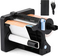 Automatic Label Dispenser, 2.98lb Portable Electric Label Dispenser for 20-130mm Labels, 3 Speed Adjustable with Dual Senser for Shipping/Document/Reminding Labels (with a Battery)