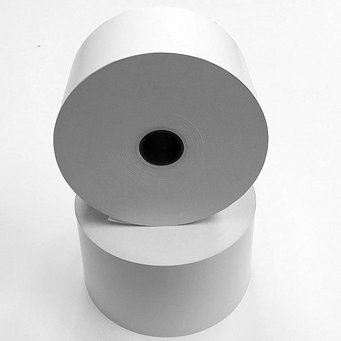 Heavyweight Thermal Paper Rolls - 3-1/8Wx645L - 8/Case - Receipt Rolls