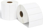 ESSENTIAL 3"x1" Direct Thermal Barcode Labels, Shipping Labels, Compatible with Arkscan & Zebra Label Printers, 1400 Label of Roll (2 Rolls)