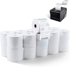 Azure Zone, Thermal Paper Rolls 2-1/4 X 230ft, 50 Rolls, Fits Most POS Machines and Cash Registers, Great for Businesses and Sales