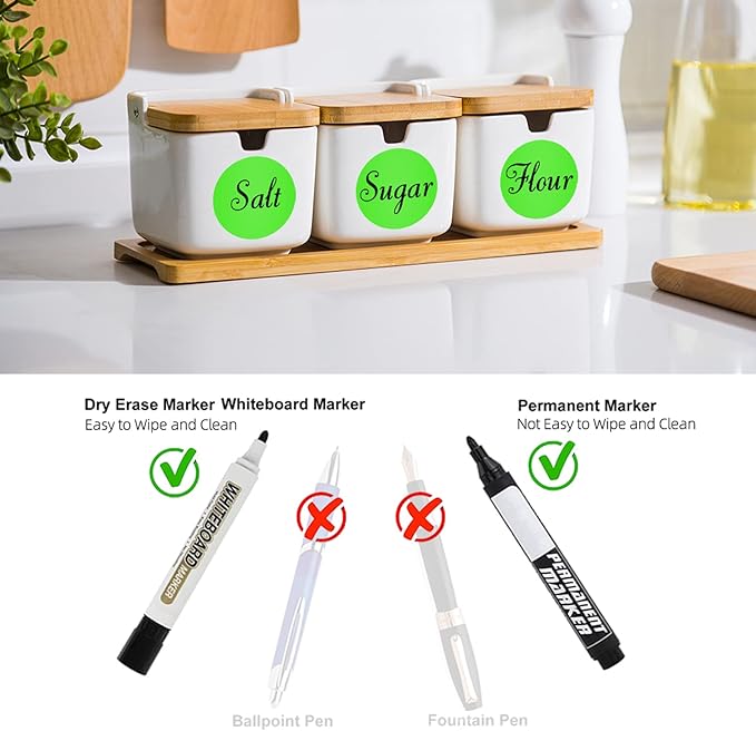500 PCS Dot Sticker Tape 2" Inch Round Color Coding Labels Removable Writable Circle Floor Decal for Marking Organizing Social Distancing Fluorescent Green