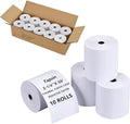 2-1/4'' x 50' (10 Rolls) Thermal Receipt Paper, Fits 58mm Thermal POS Printers, Premium Quality, Biodegradable