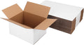 Hoikwo 9x7x5 Shipping Boxes Set of 30, White Corrugated Cardboard Box for Small Business for Packaging Mailing