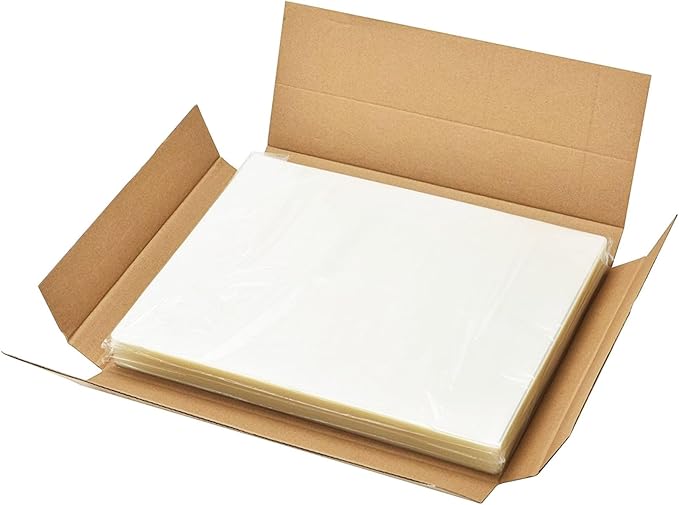Coopaty Thermal Laminating Pouches, 9 x 11.5-Inches, 5mil, 100 Pack