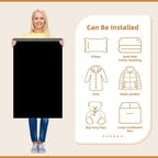 Fuxury Poly Mailers Large 24x36" 25 Pcs, XXL Shipping Bags Bulk for Clothing, Strong Adhesive Shipping Envelopes for Small Business Suppliers,Waterproof Mailers 2.5mil Poly Bag Mailing Envelopes Black