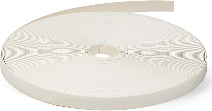 Chanzon 5/16 inch (8mm) White 2:1 Shrink Tube Non-Adhesive Type G Marine Tubing 80Ft Roll 1pcs