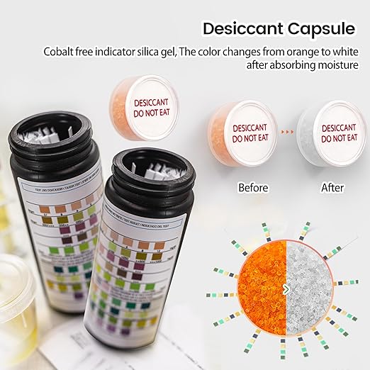 3 Gram 2000 Pack Desiccant Packs Food Grade,Silica Gel Capsule with Indicating Silica Gel Beads (Orange to White), Moisture Absorber Packets Silica Gel Packets