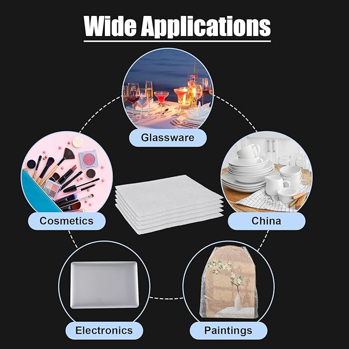 5 Pack 28 * 39 Inch Extra Large Bubble Pouches Clear Bubble Pouch Wrap Bags for Packing Shockproof Cushioning Wrap Bag for Shipping Moving Fragile Dishes China Plates Painting Fragile Items