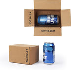 CRUGLA 40 Packs 6x4x4 Shipping Boxes Corrugated Cardboard Boxes Mailers Shipping Box for Packaging Small Business