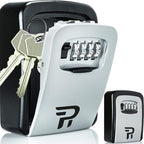RUDY RUN Key Lock Box for Outside - Realtor Lockbox for House Keys Outdoor - Combination Key Hiders to Hide a Key Safe Storage