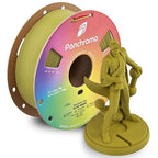 Panchroma PLA Olive Green 3D Printer Filament, 1.75mm, 1kg Spool, Easy to Print, High Speed Printing, Tangle Free, AMS Compatible, Perfect for Toys, Decor, Miniatures, Models & Cosplay