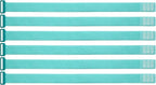 Wrap-It Storage Cinch Straps - 12" (6-Pack) Turquoise - Reusable Cable Organizer and Home Office Organizer Cord Wraps for Appliances