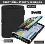 Heavy Duty Plastic Clipboard with Low Profile Clip - Storage Clipboard with Pen Holder - Teacher Must Haves, Office Supplies