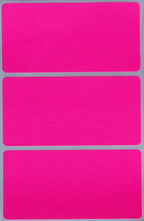 Royal Green 4" x 2" Blank Stickers to Write On Name Tags Color-Coding Labels for Moving, and Storage Boxes - 108 Sheets, 324 Labels (Neon Pink)