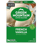 Green Mountain Coffee Roasters French Vanilla Coffee, Keurig Single-Serve K-Cup pods, Light Roast, 96 Count