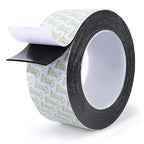 Double Sided Mounting Tape 2IN x 16.5FT, Strong Double Sided Tape Heavy Duty Black Wall Tape No Damage Foam Tape Adhesive Strips Poster Picture Hanging Tape Damage Free Hanging Strips