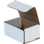 Box USA BM432 4"L x 3"W x 2"H, White (Pack of 50)