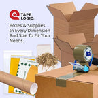 Tape Logic 2" x 55 yds Packing Tape Kit 2.6 Mil (2-Pack) Heavy Duty Packing Tape Rolls for Sealing Boxes at Home, Warehouse, & Office, Supplies for Packaging, Shipping, Moving