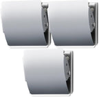 Extra Strong Magnetic Binder Clips – Set of 3 Heavy-Duty Stainless Steel Clips for Fridge, Office, Home & Kitchen Organization, Silver
