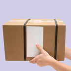 PARLAIM 3" x 5" Adhesive Color Cod Stickers,250 per Dispenser Box Roll Square Label Inventory Stickers (White)
