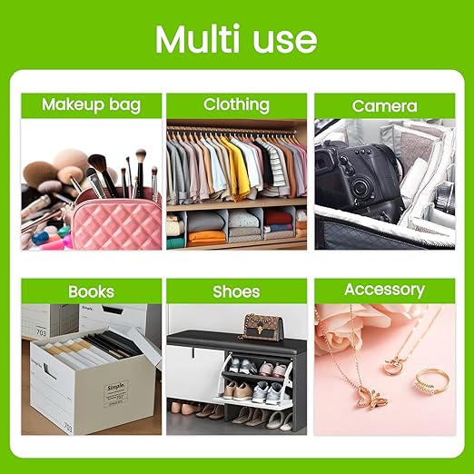 3Pcs 40 Gram Rechargeable Desiccant, Indicating Silica Gel, Gun Safe Dehumidifier, New Style Desiccant Moisture Absorbing Bag