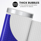 Fuxury Bubble Mailers 4x8" 200 Pack Waterproof Padded Envelopes Self Seal Bubble Envelopes Padded Mailers for Small Business Envelope Mailers Usable Size 4x7 Royal Blue
