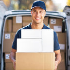 Eupako 30 Pack Small Shipping Boxes Assorted Sizes, White Corrugated Box Mailers, 9x6x4 & 10x7x5 & 11x6x6, 10 PCS Each, Cardboard Boxes for Packaging Small Business, Mailing