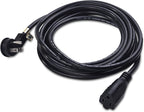 Cable Matters 2-Pack Low Profile Flat Plug Extension Cord (Power Extension Cable) 15 Feet (NEMA 5-15P to NEMA 5-15R)