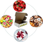 7x4x2 inch Shipping Boxes, White Corrugated Cardboard Box Literature Mailing Shipping Packaging Recyclable Storage Boxes and Craft Gifts Giving Products Business White Box Set of 25 (7''x4''x2'')