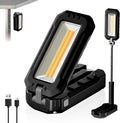 Rechargeable Work Light , 7000mAh LED Work Light with Magnetic Base & Hanging Hook, 1200 Lumens Magnetic Work Light IPX6 Waterproof for Job Site, Garage, Workshop, Emergency and Camping