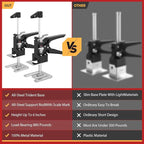 Labor Saving Arm Jack Handle 2 Pack,15 in Construction,Multifunctional Furniture Jack for Installing Cabinets and Wall Tile Height Adjuster Handheld Lifter Tool, Load 440LBS