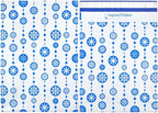 Inspired Mailers - Christmas Poly Mailers 10x13 Holiday Variety Pack of 30-10 each: Polar Bears, Red Christmas Trees, Blue Snowflake Baubles (10x13, 30 Pack)