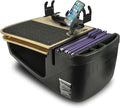 AutoExec AE-GMCD-PI-PM-PS-11M GripMaster Car Desk for Your Vehicle Workstation and Mobile Office, Natural with 400 watt Power Inverter,Phone Mount and Printer Stand