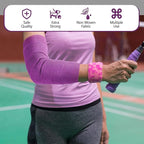 Treela 36 Pcs Self Adherent Bandage 4" X 5 Yard Wrap Breathable Cohesive Bandage Elastic Adhesive Tape for Stretch Athletic Sports Wrist Ankle(Purple)