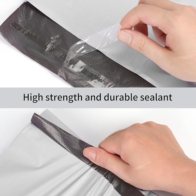 Poly Mailer 12x15.5 Inch 100 Pack,Shipping Bags for Business,Strong Adhesive Self-SealingBags,Waterproof Poly Bag for Clothing,Self-Sealing Envelopes Bags