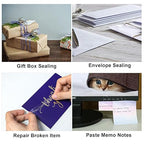 BOMEI PACK 16Rolls Clear Tape Refills for Dispenser, Transparent Gift Wrap Tape 3inch Core for Home, School and Office, 3/4inch x 60yds