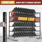 PrimeZone 6 Tier 80.7" H x 55.5" W x 24" D Wire Shelving with Wheels 3600lbs NSF Certified Storage Shelves Heavy Duty Metal Shelf Adjustable Rolling Rack Commercial Garage Restaurant Warehouse 8Pack